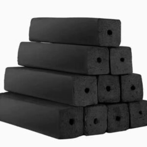 Machine-Made Wood Charcoal for Grilling Meat