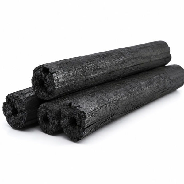 Cylindrical Sawdust Briquette Charcoal for Barbecue