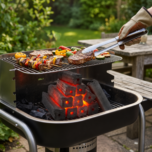 Square Sawdust Briquette Charcoal for BBQ