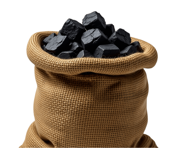 —Pngtree—rustic bag of coal images_20712275 1
