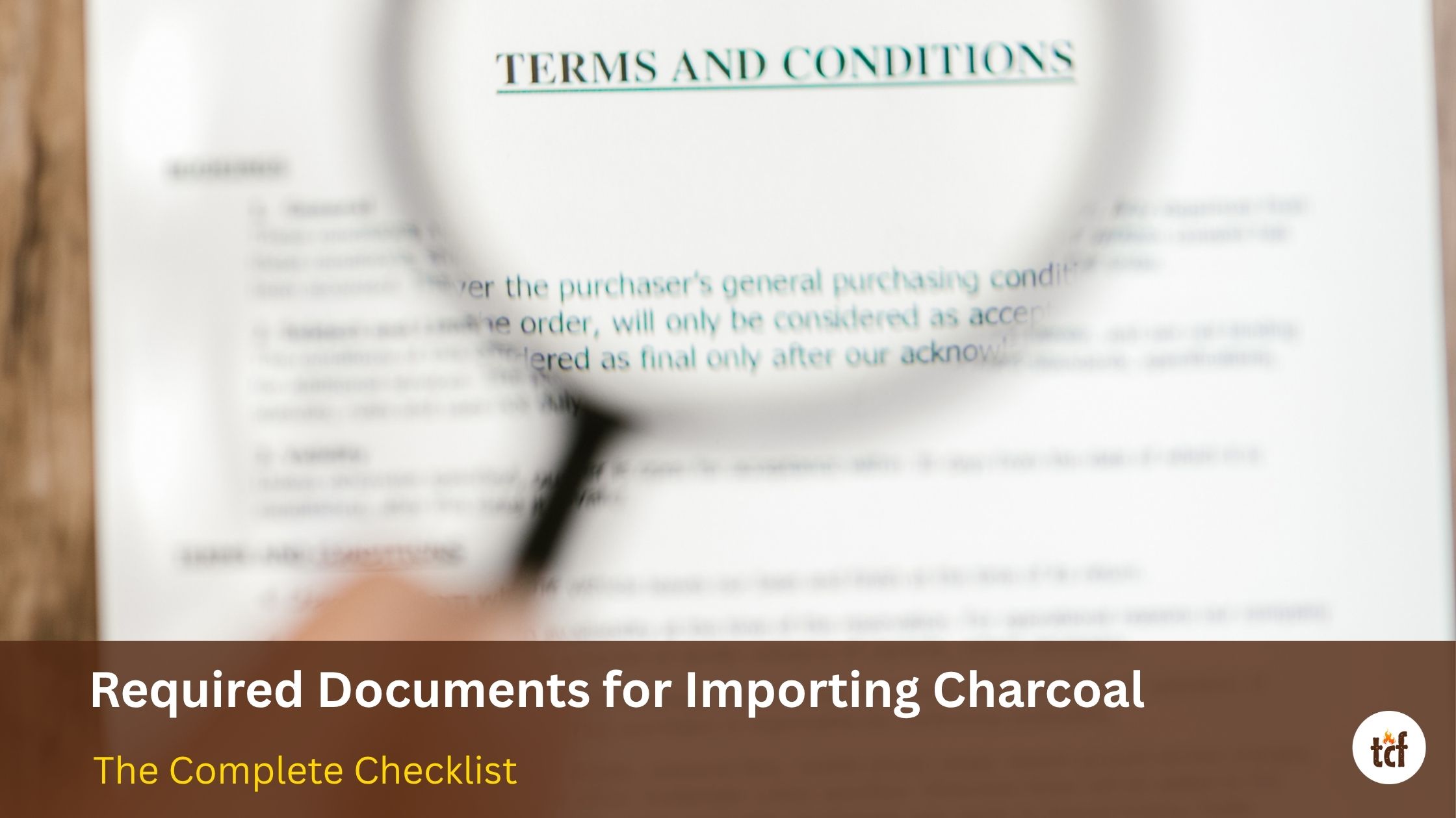 Required Documents for Importing Charcoal: The Complete Checklist