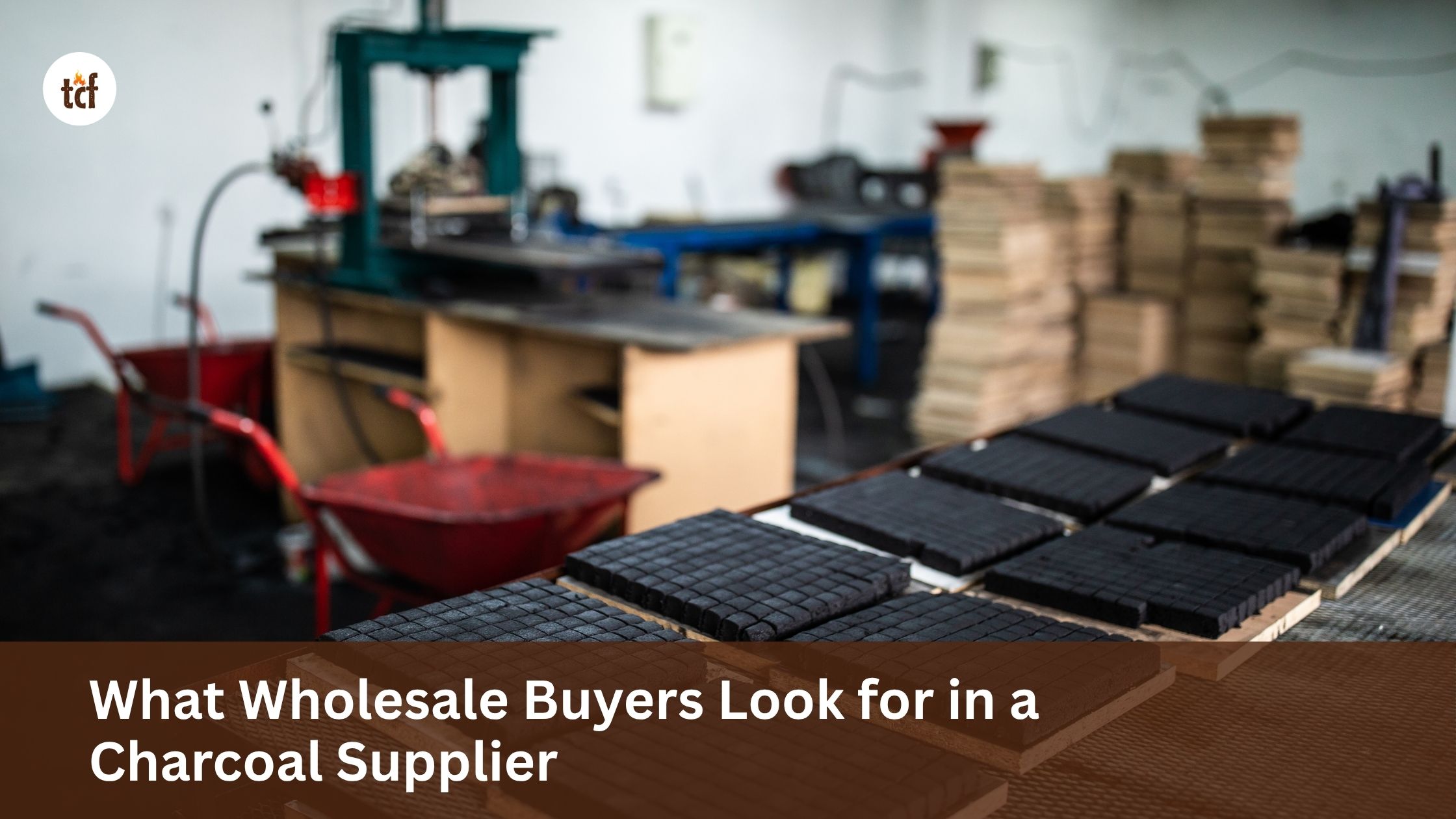 What Wholesale Buyers Look for in a Charcoal Supplier