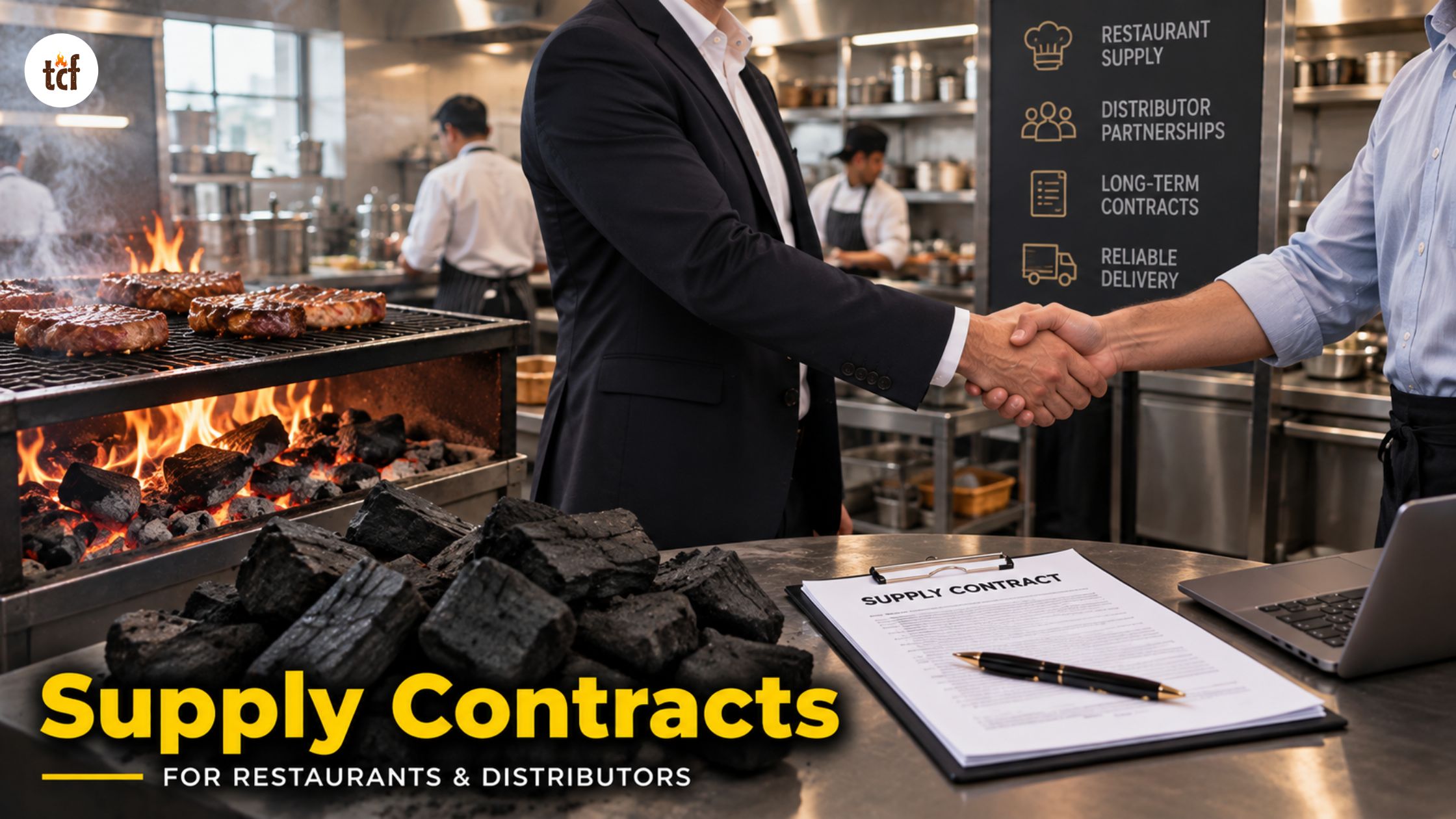 Bulk charcoal supply contracts_ what to negotiate for restaurant chains and distributors