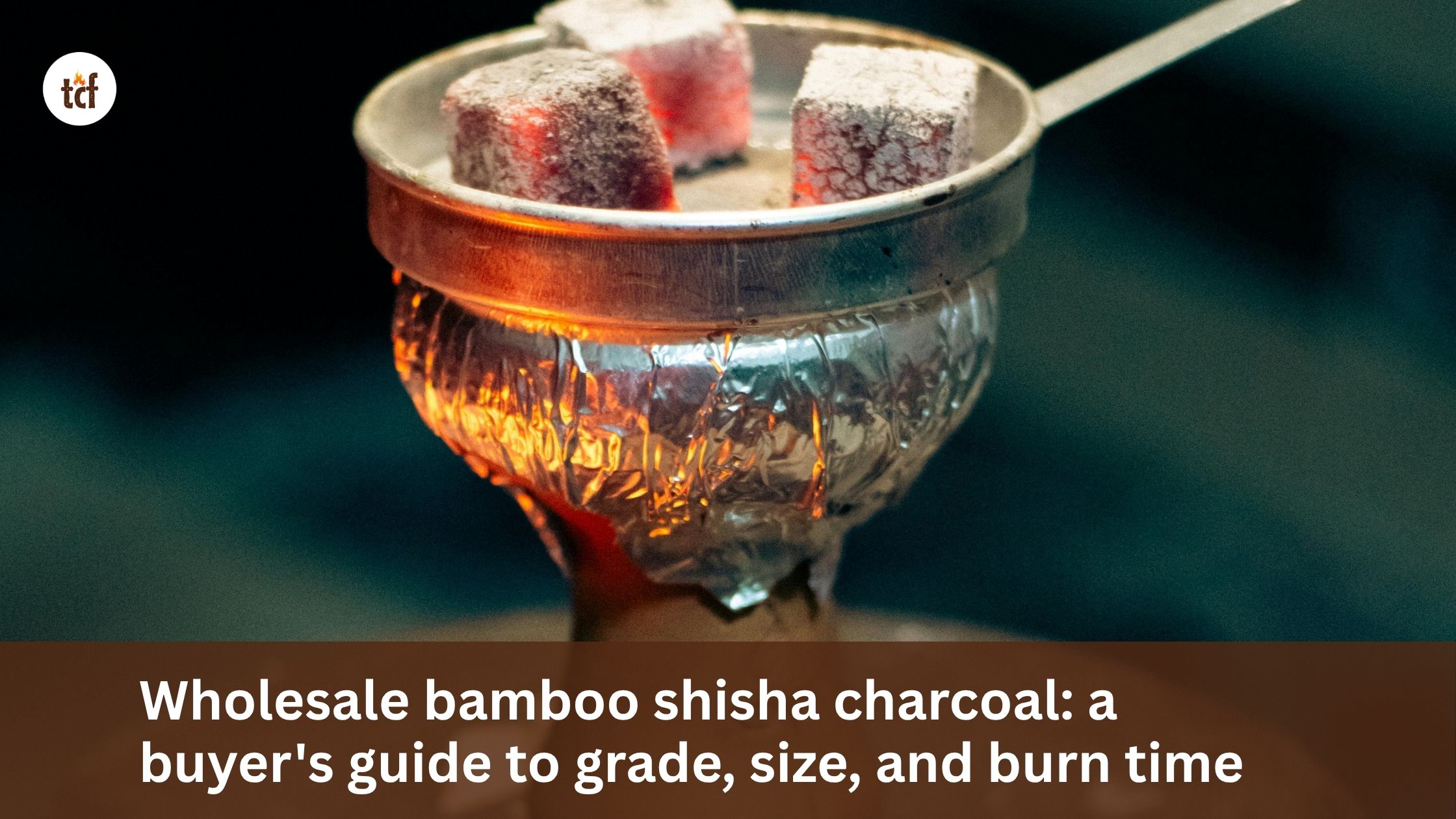 Wholesale bamboo shisha charcoal