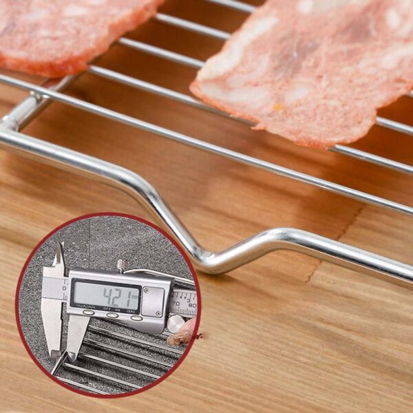 Rectangular BBQ Grill Grate with Legs (2)
