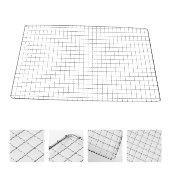 Rectangular BBQ Grill Grate with Legs