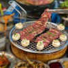 Round BBQ Grill Mesh with Handle