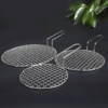 Round BBQ Grill Mesh with Handle