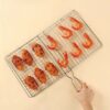 Stainless Steel BBQ Grill Basket with Handle (5)