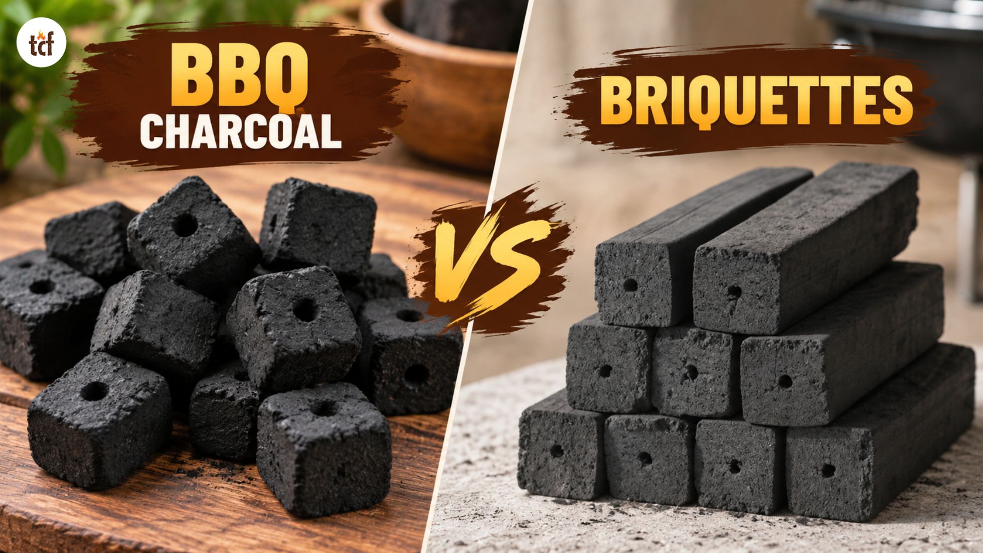 BBQ Charcoal vs Briquettes What Restaurant and Grill Brands Should Stock, and Why