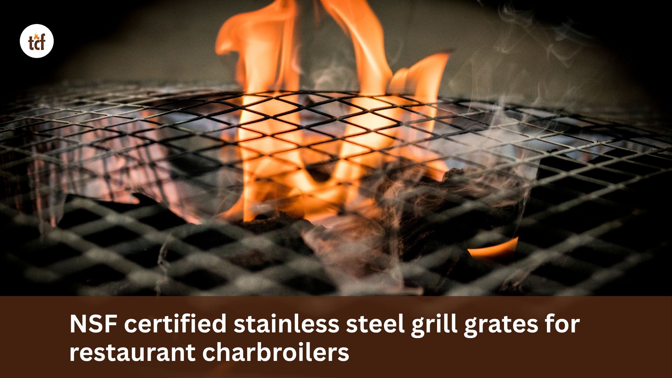 NSF certified Stainless Steel Grill Grates for Restaurant Charbroilers