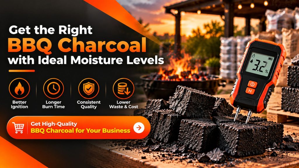 Get the best charcoal with right moisture level
