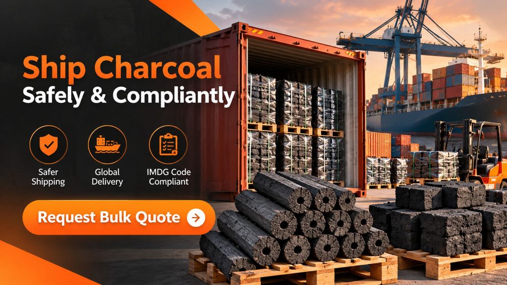 How to Ship Charcoal in Containers Safely