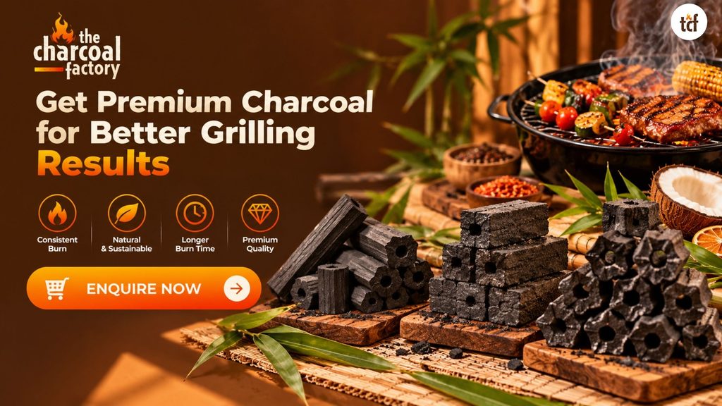 order premium charcoal for better grilling